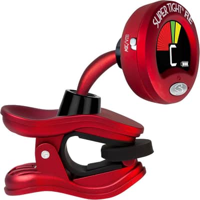 Snark ST-2 RE Super Tight Rechargeable Clip-On Chromatic Tuner for All Instruments (Red) image 4
