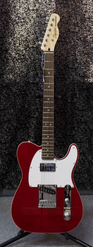 Squier Affinity Telecaster FMT SH 2024 - Present - Crimson Red Transparent image 1