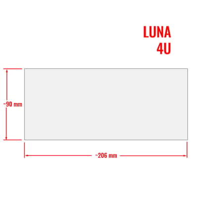 4U / 56hp LUNA Eurorack Case + LID • Walnut • Rails + Trheaded strips • Unpowered • Ready to ship image 18