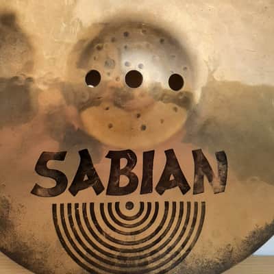 Sabian 13" HH Hand Hammered Fusion Hi-Hat Cymbals (Pair) 1992 - 2015 - Natural image 7