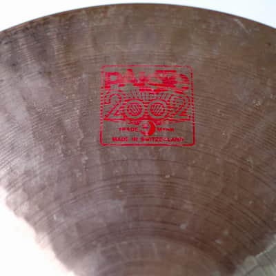 Paiste 16" 2002 Crash Cymbal 1980 - Present - Traditional image 2