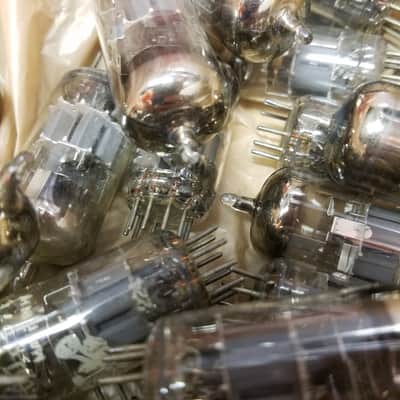 Amperex ONE (1) 6DJ8 AT1000 TESTED Vacuum Tube Heerlen Large Halo Getter GA3 GA4 GA6 GA7 Bugle Boy T3 ECC88 dual triode 1959-1962 image 4