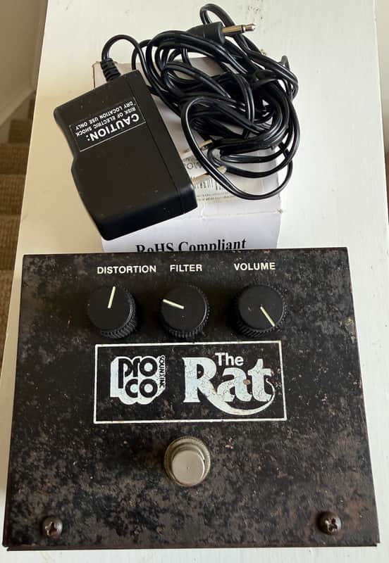 1981 V2 Big Box ProCo RAT, RatPower Adapter image 1