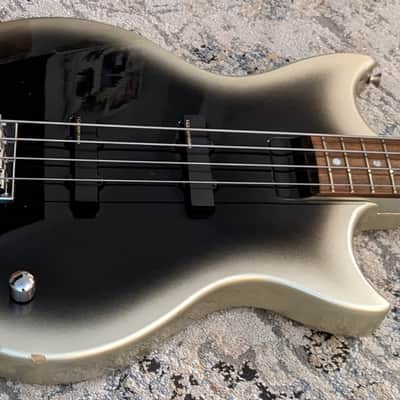1999 Burny / Fernandes WSB-80EV Eins:Vier Lüna's signature model- black with silver burst image 6
