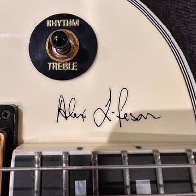 Gibson Memphis Alex Lifeson Signature ES-Les Paul 2016 - 2017 - Classic White VOS image 12