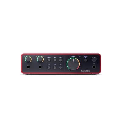 Scarlett 2i2 4th Gen Audio Interface image 1