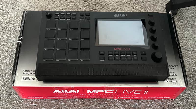 Akai MPC Live II Standalone Sampler - Black + 240GB Internal SSD image 1