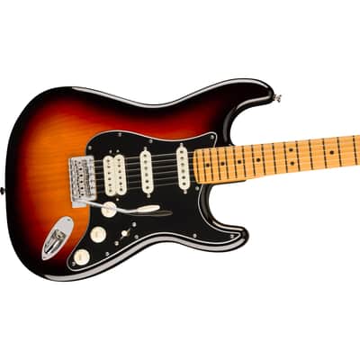 Fender American Professional Classic Stratocaster HSS MN 3-Color Sunburst - Electric Guitar image 4