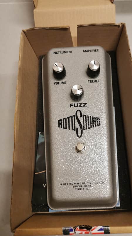 Rotosound Fuzz Reissue 2010s - Silver image 1