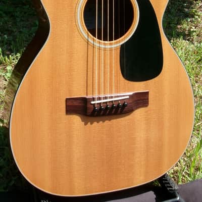 Yairi YF-018B Single O size Acoustic Guitar 2015 - Natural+Hard Case image 3