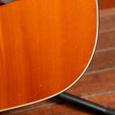 Morris F-13D Orchestra Model Acoustic Guitar Made In Japan 1972 Pre-Owned image 8