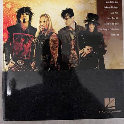 Motley Crue- Guitar Play-Along - Guitar Tab / Tablature Book and Backing Tracks image 1