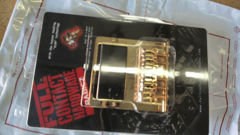 Babicz Full Contact Hardware FCHZTLHGDP Z Series Tele Bridge Humbucker Gold image 1