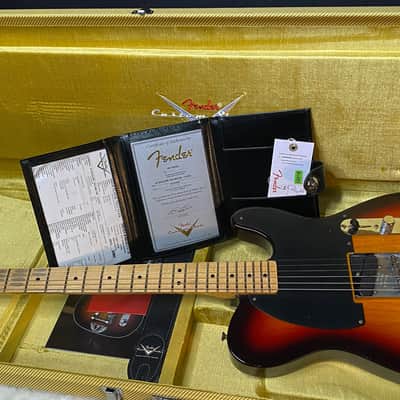 NEW! Fender '52 Journeyman Relic Limited Edition Esquire - Handwound PU's - Custom Shop - Authorized Dealer - Chocolate 3-Tone Sunburst - 7.8 lbs - G05906 image 13