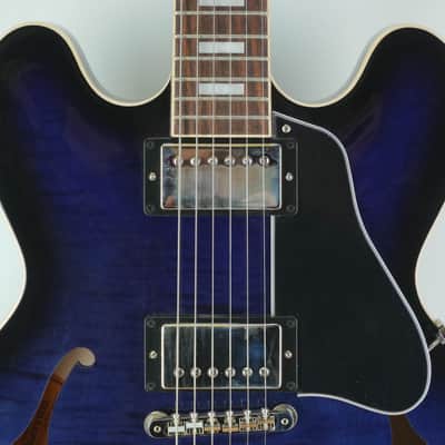 Gibson ES-335 Figured Deep Ocean Burst 2024 image 4