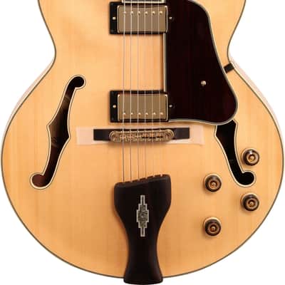 Ibanez LGB30 George Benson Signature Hollowbody Electric Guitar, Ebony Fingerboard, Natural image 1