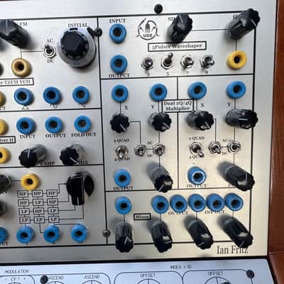 Stroh Rare Prototype Analog FM/PM panel + Ian Fritz/UglySound Timbre Tantrum 2017 4U/Serge image 7