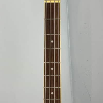 Jay Turser Hollow Body Electric Bass Guitar w/ Hardshell Case – Tobacco Sunburst image 8