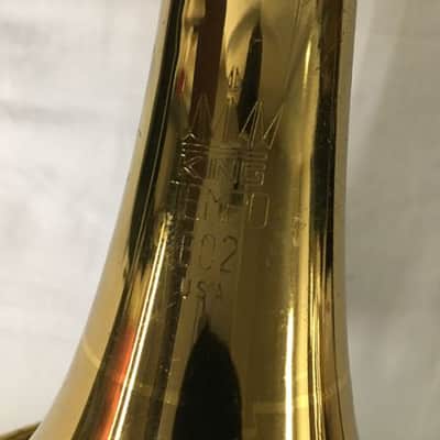 King Tempo 602 Cornet, USA, Brass image 7