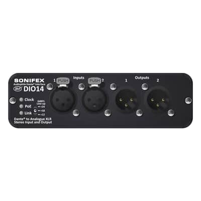 Sonifex AVN-DIO14 Dante to XLR Analogue Stereo Input & Output *USA Small Business* image 1