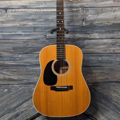 Used Martin Left-Handed D-28 Acoustic Guitar with Hard Case image 2