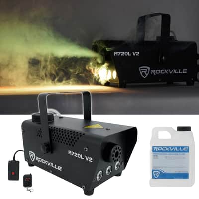American DJ ElectraPix Par 7 RGBAL+UV LED IP65 Wireless DMX Par Light+Fogger+Bag image 4