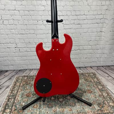 Danelectro '68 Guitar (The '63 Dano Style) Red Metal Flake - "One Off" Prototype image 7
