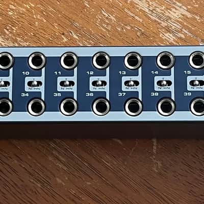 Pair of Samson S-Patch Plus S Class 48-Point Balanced Patchbay 2010s - Blue (Set of 2) image 7