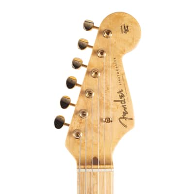 Used Fender Custom Shop 1958 Stratocaster Black 1997 image 8