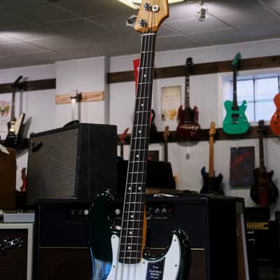 Fender Player Series II Jazz Bass Limited Edition in British Racing Green w/ Tweed Case (Excellent) *Free Shipping* image 5