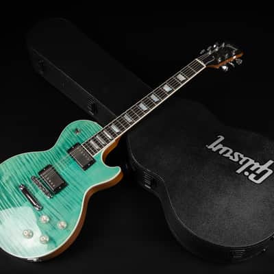 2025 Gibson Les Paul Modern Figured - Seafoam Green | USA „AAA“ Flamed Maple Ebony Fretboard Burstbucker Pro Humbucker Coil Tap 3.54kg | CoA OHSC image 20