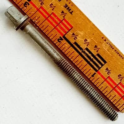 Rogers 2 3/4" 60s T-Rod Snare/Tom Drum 12-24 Tension-Lug-Screw Holiday Cleveland image 1