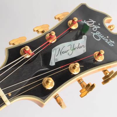 D'Aquisto D'Aquisto New Yorker DQ-NYE Electric Guitar Beautiful Condition Pro Setup Aquisto Jimmy image 8