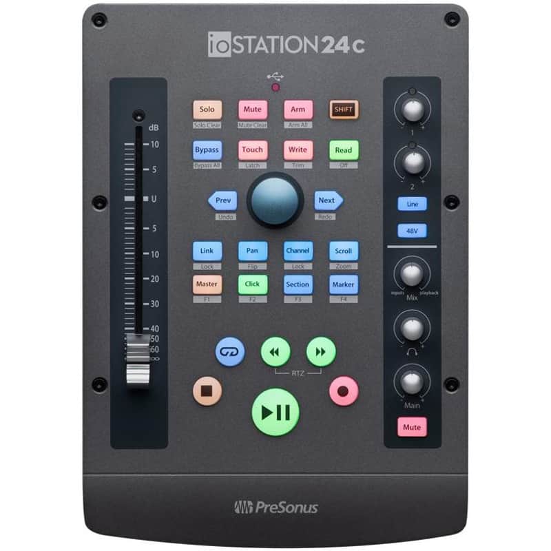 Presonus ioStation 24c 2x2 USB-C Audio Interface Production Controller image 1