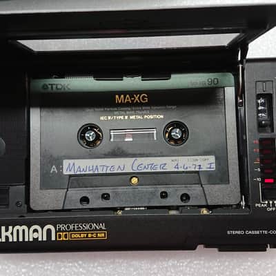 Sony WM-D6C Walkman Professional / Stereo Cassette-Corder - Perfect with the following original accessories: Sony AC-122 AC Power Adaptor / dedicated Sony Dynamic Stereo Headphones MDR-51 image 8