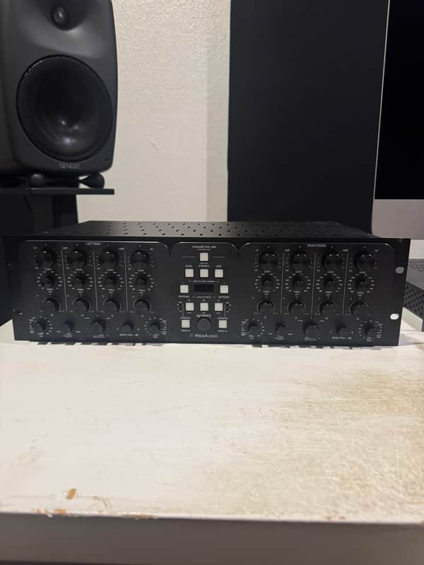 WesAudio ngTubeEQ Parametric Tube Equalizer 2024 - Present - Black image 1