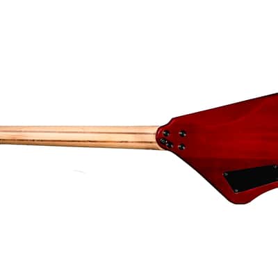 Bootlegger Guitar  Spade Gibson Scale 24.75 Headless Guitar With Case 2022 image 5