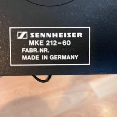 PAIR of Sennheiser MKE 212-60 Serials 10112 and 10113 image 5
