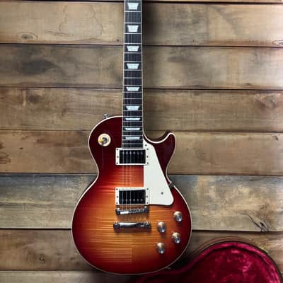 2024 Gibson Wildwood Spec Les Paul 60's Standard Figured Dark Cherry Sunburst w/case image 4