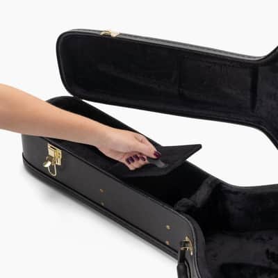 On-Stage GCA5000B Hardshell Acoustic Guitar Case image 11