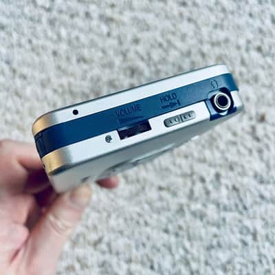 [RARE FULL SET] PANASONIC SX50 Walkman Cassette Player, Near Mint Silver, Working ! image 6