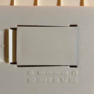 Casio PK-1 Rare Vintage 1985 32-Key Pulse Code Modulation Mini Keyboard Synth - Cream image 3