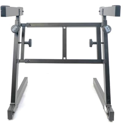 On-Stage KS7350 Folding-Z Keyboard Stand Folding Z-Stand for Keyboards + Mixers image 1