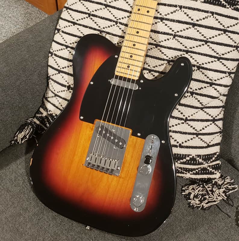 2003 Fender American Series Telecaster with Maple Fretboard Burst image 1