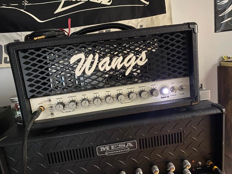 Wangs Super 40 tube amplifier head image 1