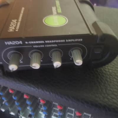 Live Wire HA204 4-Channel Headphone Amplifier 2010s - Black image 2