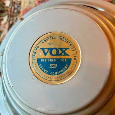 1966 Celestion T1252 G12L 12inch VOX JENNINGS JMI pulsonic cone image 3