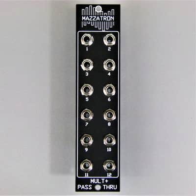 Mazzatron Mult + Pass Thru - Multi-functional Patchbay - Eurorack Synthesizer Module image 1