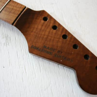 Coaltone Roasted 1 Piece Maple guitar Neck image 14