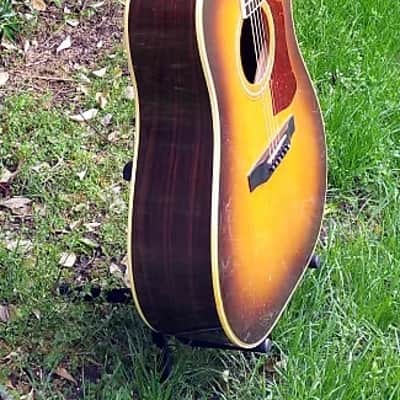 One-of-a-kind Mossman Guitar - 1980 Sunburst Great Plains Custom Built image 5